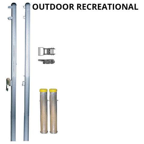 Jaypro Outdoor Volleyball Recreational Volleyball Uprights OS-350