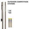 Image of Jaypro Outdoor Volleyball Uprights - Competition (3-1/2 in.) (Round Pole) OCV-900