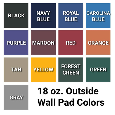 Jaypro Padding - Backstop (3'H x 10'L) (Outdoor) BSP2310