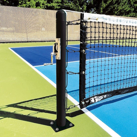 Jaypro Pickleball Deluxe Club Surface Mounted Upright (3 in. Pole) PKBSM300-BK