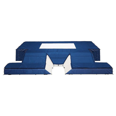 Jaypro Pole Vault Telescoping Standards Package - (Collegiate - 9 ft. to 21 ft.) TFPVPKG2