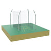 Image of Jaypro Shot Cage 34.92 Degree Throwing Sector with Safety Nets SC-25
