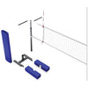 Image of Jaypro T-Base Competition Volleyball Net Center Upright System (FeatherLite Pin-Stop Height Adjust Upright)