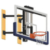 Image of Jaypro Wall-Mounted Shooting Station (Indoor) 72 in. Glass Backboard w/ Height Adjuster WMWH