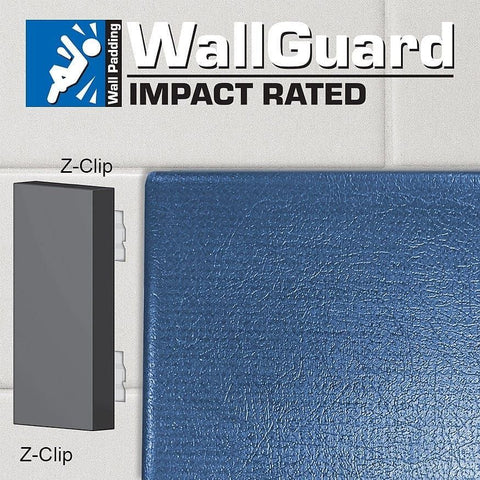 Jaypro Wall Padding WallGuard Impact Rated (2 ft. x 6 ft.) (Z-Clip Top & Bottom) JWP-I-26ZZ