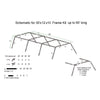 Image of MuhlTech Batting Cage Frame Kit & Standard #36 Net Package