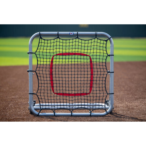 MuhlTech Pro Rebounder 3'x3' Elite Portable Fielding Trainer LRBDR