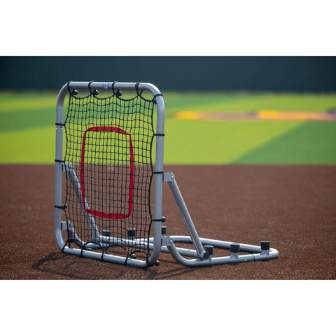 MuhlTech Pro Rebounder 3'x3' Elite Portable Fielding Trainer LRBDR