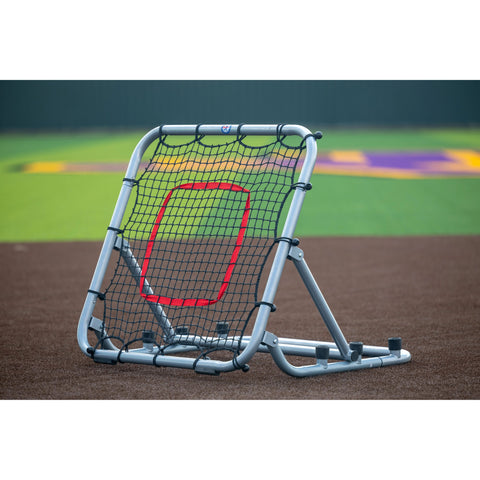 MuhlTech Pro Rebounder 3'x3' Elite Portable Fielding Trainer LRBDR