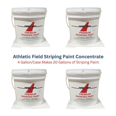 Newstripe Athletic Field Striping Paint Concentrate 4 Gallon/Case 10002550