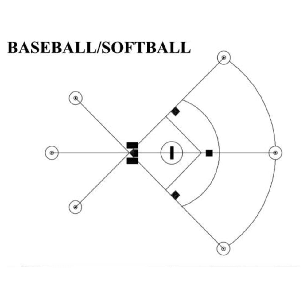 Marking Powder Baseball Newstripe Proline Layout & Marking System (12 Pc. Baseball) 10002719 ...