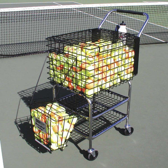 OnCourt OffCourt Deluxe Club Cart w/ Cover & Mesh Divider CEDCC