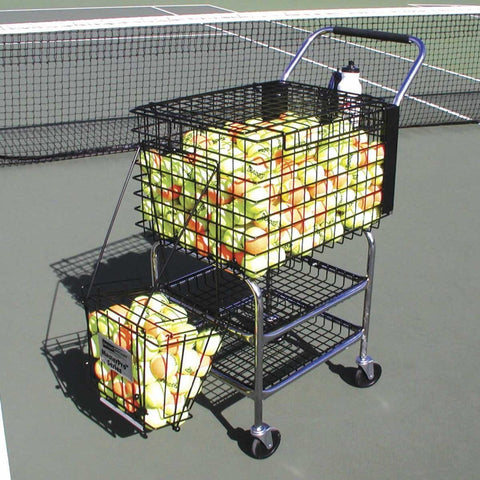 OnCourt OffCourt Deluxe Club Cart w/ Cover & Mesh Divider CEDCC