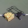 Image of OnCourt OffCourt Mini Coach's Cart w/ Mesh Divider CECCM