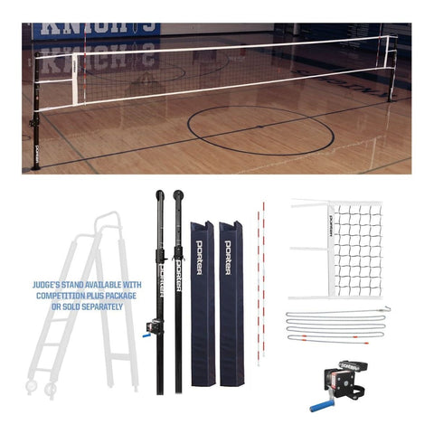 Porter 3" Powr Carbon II VB Competition Volleyball System 20931