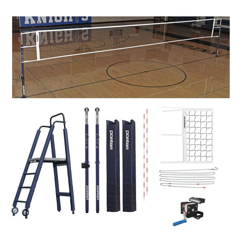 Porter 3" Powr Steel Competition Plus Volleyball System 17910