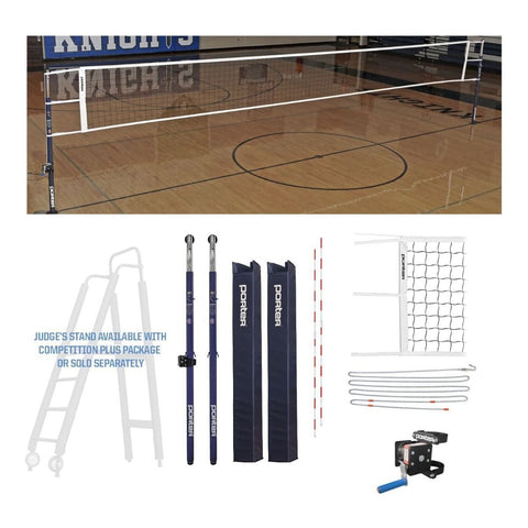 Porter 3" Powr Steel Competition Volleyball System 17911