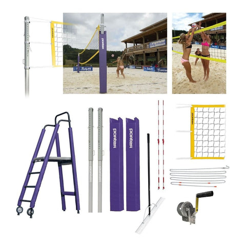 Porter Powr Sand Competition Plus Volleyball System