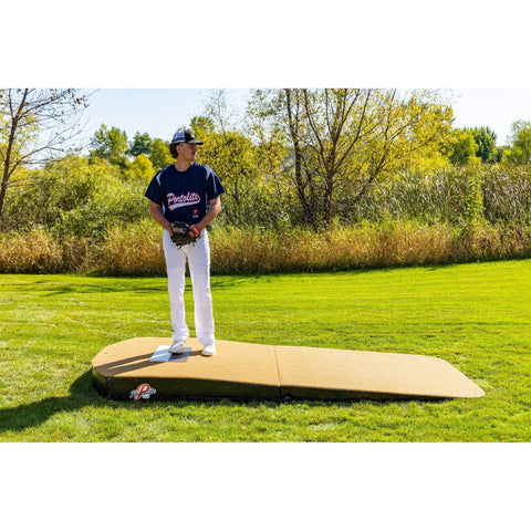 Portolite 10" Oversized Two-Piece Portable Practice Pitching Mound TPM11752PC