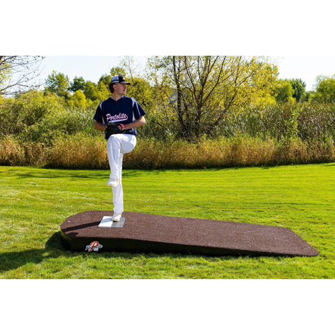 Portolite 10" Oversized Two-Piece Portable Practice Pitching Mound TPM11752PC