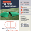 Image of Portolite 8" Two-Piece Baseball Portable Pitching Mound 81252PC