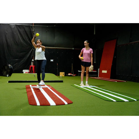 Portolite Power Line Softball Pitching Mat SPP1136