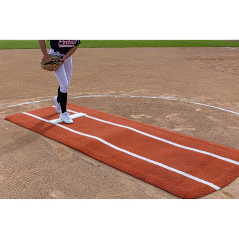 Portolite Pro Spiked Fastpitch Softball Pitching Mat PROSP1036