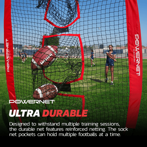 Powernet Football Receiver Passing Net 4x8 FT 1127-2