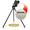 Image of Powernet Launch F-lite Baseball and Softball Pitching Machine w/ Breaking Ball 1194-T