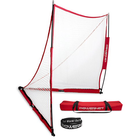 Powernet Portable Lacrosse Goal 4x4 FT Heavy Duty 1200