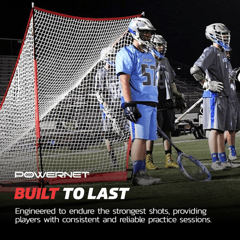 Powernet Portable Lacrosse Goal 4x4 FT Heavy Duty 1200