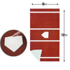 Image of ProMounds 12' x 6' Pro Lined Artificial Turf Baseball Batting Mat