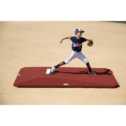 Proper Pitch Baseball Tapered Junior Pro Portable Pitching Mound Clay Turf B819003TC