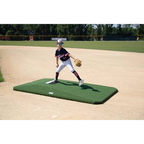 Proper Pitch Baseball Tapered Junior Pro Portable Pitching Mound Green Turf B819002TG