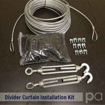 Putterman Divider Curtain Installation Kit DIVNETKIT