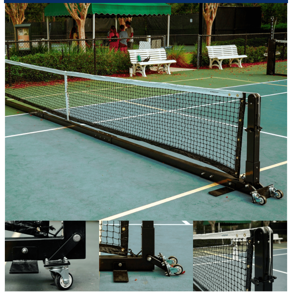 Movable Net Protection System Putterman Flipdown Pickleball Portable Net System PROFDS-1 – Pro Sports ...