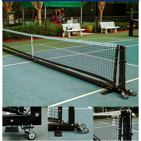 Putterman Flipdown Pickleball Portable Net System PROFDS-1