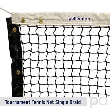 Putterman Tournament Tennis Nets- Single Braid PRO1301