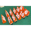 Image of Rae Crowther Solid Foam Weighted Sideline Markers in Orange