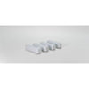 Image of Rogers Low-Profile Flexy Baseball Base Set w/Green Double First Base RFBB-3-DBL-FST-G