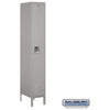 Image of Salsbury 12" Wide Single Tier Standard Metal Locker 12" W x 78" H x 12" D (Unassembled)