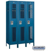 Image of Salsbury 15" Single Tier Vented Metal Locker 45" W x 78" H x 15" D (Unassembled)