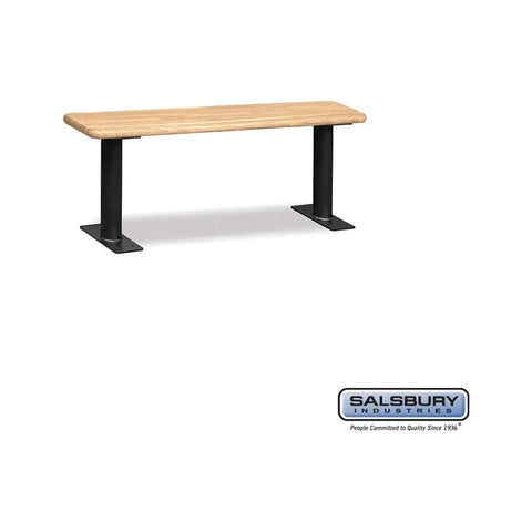 Salsbury Wood Locker Bench (Light Finish)