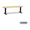 Image of Salsbury Wood Locker Bench (Light Finish)