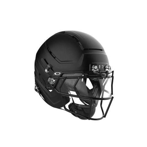 Schutt F7 Air Elite Football Helmet Molded Gloss Black / Medium / F7X EGOP III