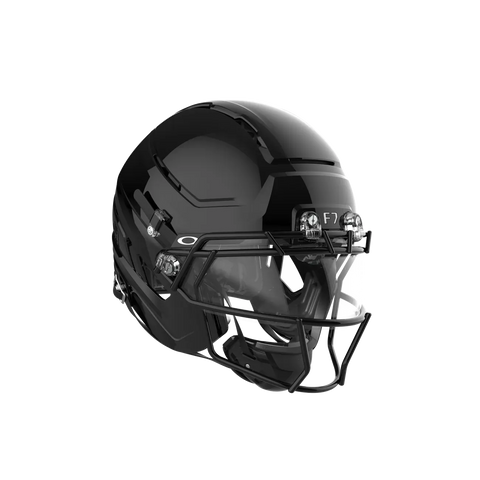 Schutt F7 Air Elite Football Helmet Molded Gloss Black / Medium / F7X EGOP III