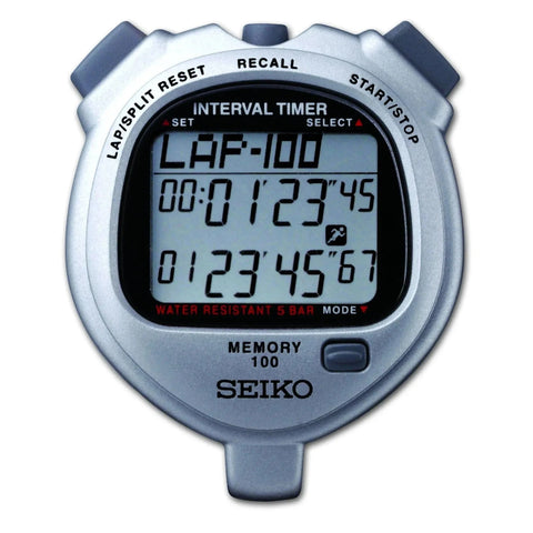 SEIKO S057 - 100 Lap Memory Dual Timers