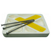 Image of Soft Touch Set Of 14” Spike Down Base Covers W/ Double First Base And Mounting System S14DBL-SET
