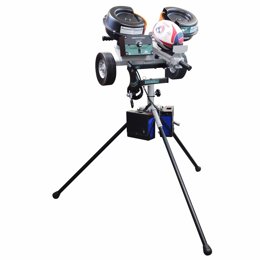 Ruby Warm Machine Sports Attack Drop Attack Rugby Machine (DC Model) – Pro Sports Equip