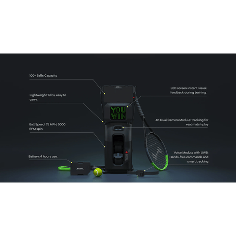 Tenniix Pro Ai Tennis Ball Machine